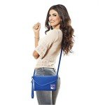 Littlearth New York Rangers NHL Pebble Fold Over Crossbody Purse