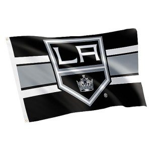 Desert Cactus Los Angeles Kings Flag NHL 100% Polyester Indoor Outdoor 3x5 feet National Hockey League Team Flags LA (Flag A)