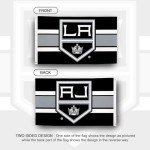 Desert Cactus Los Angeles Kings Flag NHL 100% Polyester Indoor Outdoor 3x5 feet National Hockey League Team Flags LA (Flag A)