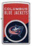 Zippo NHL Columbus Blue Jackets 2024 Street Chrome Pocket Lighter