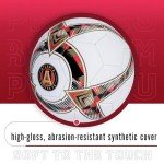 Franklin Sport MLS Atlanta United Soccer Ball - Official Size 5 Soccer Ball - Regulation Size + Weight Soccer Ball for Kids + Adults - Boys + Girls Soccer Ball - Air Pump Included