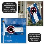 WinCraft Colorado Avalanche State of Colorado 3x5 Feet Banner Flag