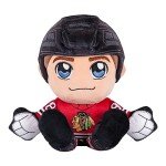 Bleacher Creatures Chicago Blackhawks Connor Bedard 8" NHL Kuricha Sitting Plush - Soft Chibi Inspired NHL Superstar