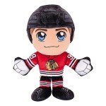 Bleacher Creatures Chicago Blackhawks Connor Bedard 8" NHL Kuricha Sitting Plush - Soft Chibi Inspired NHL Superstar
