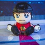 Bleacher Creatures Chicago Blackhawks Connor Bedard 8" NHL Kuricha Sitting Plush - Soft Chibi Inspired NHL Superstar