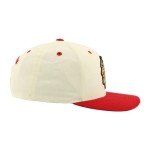 ZHATS Standard NHL Officially Licensed Adjustable Snapback Hat Marquee Ivory, One Size