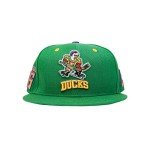 D-5 Mighty Ducks Adjustable Snapback Hat for Men Women #96 Conway #99 Banks Unisex Hip Hop Baseball Cap (#96 Green)