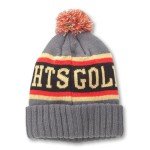 AMERICAN NEEDLE NHL Vegas Golden Knights National Hockey League Team Pillow Line Knit Beanie Cap (23012A-VGK-CHBG)