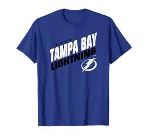 Tampa Bay Lightning Fuel Blue Officially Licensed T-Shirt