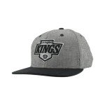 ZHATS Standard NHL Officially Licensed Adjustable Snapback Hat Chambray Heather Black, One Size