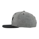 ZHATS Standard NHL Officially Licensed Adjustable Snapback Hat Chambray Heather Black, One Size