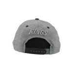 ZHATS Standard NHL Officially Licensed Adjustable Snapback Hat Chambray Heather Black, One Size