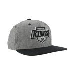 ZHATS Standard NHL Officially Licensed Adjustable Snapback Hat Chambray Heather Black, One Size