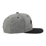 ZHATS Standard NHL Officially Licensed Adjustable Snapback Hat Chambray Heather Black, One Size