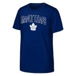 NHL Kids Youth 8-20 Officially Licensed Power Play Team Logo T-Shirt (US, Numeric, 10, 12, Regular, Toronto Maple Leafs - Blue)