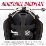 Franklin Sports Pittsburgh Penguins NHL Hockey Goalie Face Mask - Goalie Mask for Kids Street Hockey - Youth NHL Team Masks for Kids