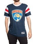 Calhoun NHL Surf & Skate Mens Shoulder Stripe Varsity Inset Sleeve Retro Style T-Shirt – The Coastal Collection (Florida Panthers, X-Large)