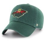 NHL Minnesota Wild Clean Up Cap, One Size, Dark Green