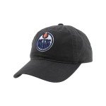 ZHATS Standard NHL Officially Licensed Adjustable Hat Scholarship Icon Charcoal, One Size