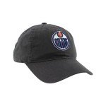 ZHATS Standard NHL Officially Licensed Adjustable Hat Scholarship Icon Charcoal, One Size
