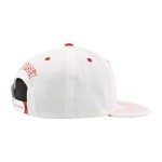 ZHATS Standard NHL Officially Licensed Adjustable Snapback Hat Flat Bill Z11 Pop White, One Size