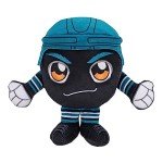 Bleacher Creatures San Jose Sharks 8" NHL Kuricha Hockey Puck Sitting Plush - Soft Chibi Inspired Plush