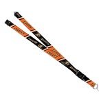 Rico Industries NHL Anaheim Ducks Safety Breakaway Lanyard Black Large