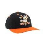 ZHATS Standard NHL Officially Licensed Adjustable Snapback Hat Marquee Black, One Size