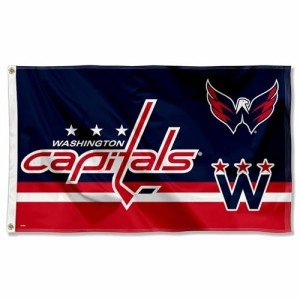 WinCraft Washington Capitals Logo Insignia 3x5 Feet Banner Flag