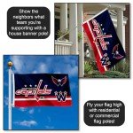 WinCraft Washington Capitals Logo Insignia 3x5 Feet Banner Flag