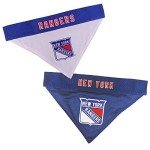 NHL NEW YORK RANGERS BANDANA for DOGS & CATS, Large/X-Large. - Cute & Stylish Bandana! The Perfect HOCKEY FAN Scarf Bandana, great for Birthdays or any Party!