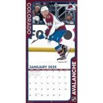 TURNER SPORTS Colorado Avalanche 2025 12x12 Team Wall Calendar (25998011937)