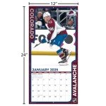 TURNER SPORTS Colorado Avalanche 2025 12x12 Team Wall Calendar (25998011937)