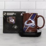 Uncanny Brands Colorado Avalanche Logo Mug Warmer with Mug – Keeps Your Favorite Beverage Warm - Auto Shut On/Off