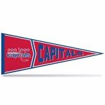 Rico Industries NHL Hockey Washington Capitals Retro 12" x 30" Felt Wall Décor Pennant - Great for Home/Bed Room/Man Cave Décor