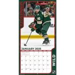 TURNER SPORTS Minnesota Wild 2025 12x12 Team Wall Calendar (25998011944)