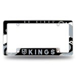 Rico Industries NHL Hockey Los Angeles Kings Wave 12" x 6" Chrome All Over Automotive License Plate Frame for Car/Truck/SUV