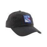 ZHATS Standard NHL Officially Licensed Adjustable Hat Scholarship Icon Charcoal, One Size