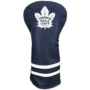 Team Golf NHL Toronto Maple Leafs Vintage Driver Headcover - Printed Team Golf NHL Vintage Driver Golf Club Headcover, Form Fitting Design, Retro Design with Fleece Lining for Extra Club Protection
