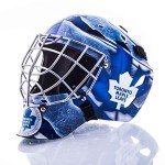 Franklin Sports Toronto Maple Leafs NHL Hockey Goalie Face Mask - Goalie Mask for Kids Street Hockey - Youth NHL Team Masks for Kids