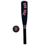 Franklin Sports Boston Red Sox Foam Bat & Ball Set - Soft Jumbo Team Baseball Bat and Ball Team Logo - MLB Official Licensed Product 21-Inch