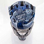 Franklin Sports Toronto Maple Leafs NHL Hockey Goalie Face Mask - Goalie Mask for Kids Street Hockey - Youth NHL Team Masks for Kids