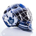 Franklin Sports Toronto Maple Leafs NHL Hockey Goalie Face Mask - Goalie Mask for Kids Street Hockey - Youth NHL Team Masks for Kids