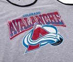 Calhoun NHL Surf & Skate Mens Gradient Print Contrast Trim Tank Top (Colorado Avalanche, Large)