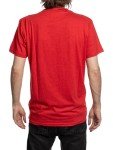 Calhoun NHL Surf & Skate Mens Vintage Style Distressed Heather Tone Rustic T-Shirt (New Jersey Devils, X-Large)
