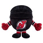 Bleacher Creatures New Jersey Devils 8" Kuricha Hockey Puck Sitting Plushies- Soft Chibi Inspired Plush