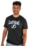 Blue 84 Standard NHL Officially Licensed T-Shirt Heathered Black