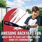 Franklin Sports Boston Red Sox Foam Bat & Ball Set - Soft Jumbo Team Baseball Bat and Ball Team Logo - MLB Official Licensed Product 21-Inch