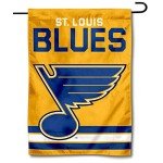 WinCraft St. Louis Blues Gold Double Sided Garden Banner Flag