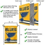 WinCraft St. Louis Blues Gold Double Sided Garden Banner Flag